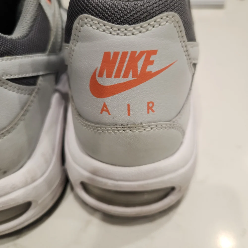 Nike Air Max 7Y, Gray Orange, Almost New